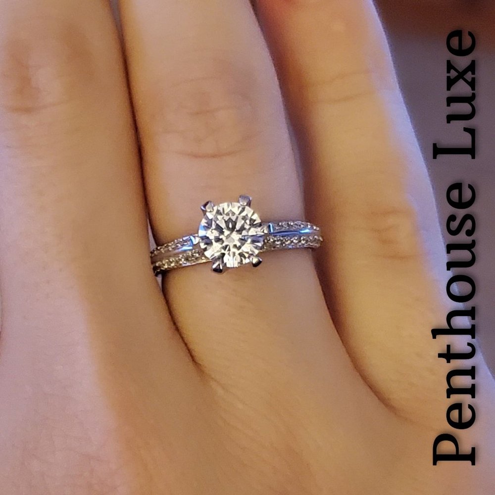 FINAL RESTOCK!! 6 Prong Round Diamond Cut Solitaire Ring